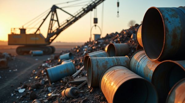 Ferrailleur Calais : service de recyclage et d'achat de métaux